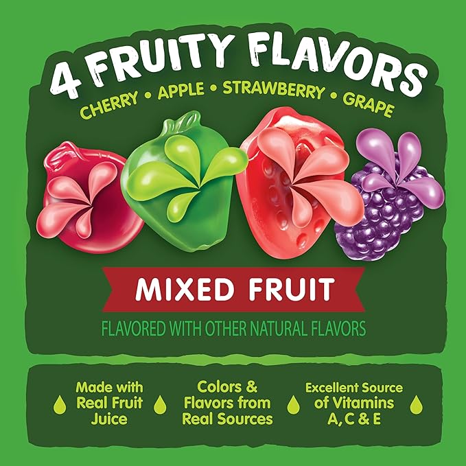Black Forest, Juicy Burst, Fruit Flavored Snacks, Mixed Fruit Flavors, A Juicy Burst of Natural