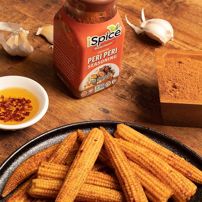 iSpice - PERI PERI SEASONING/PIRI PIRI SEASONING World Flavor Super Spice Blend | All Natural |