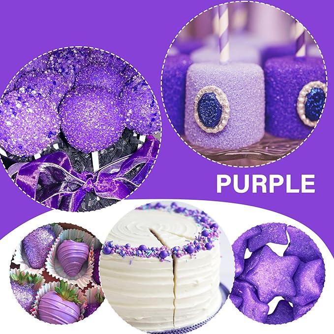 Edible Glitter Spray - 20g Luster Dust Edible Glimmer Powder for Sparkling Cocktails, Cake