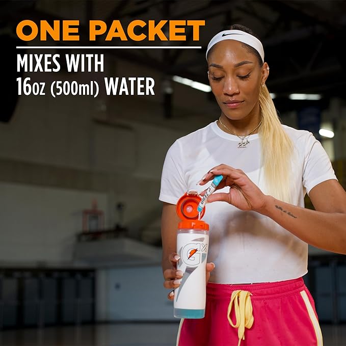 Gatorade G Zero Sports Drink Mix Powder Packets, Glacier Cherry, Electrolyte Powder Drink Mix for
