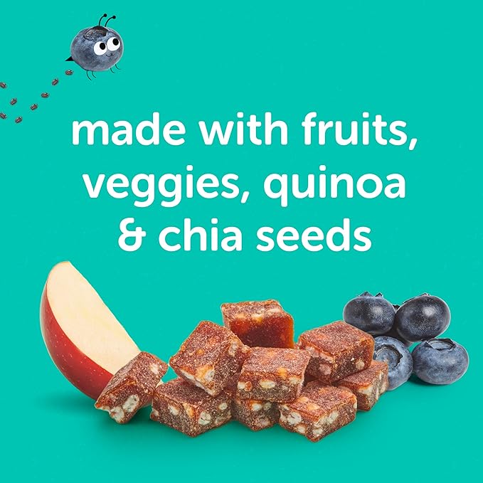 Beech-Nut Toddler Snacks Fruti Bites with Hidden Veggies Quinoa & Chia, Fruit Snack Variety Pack