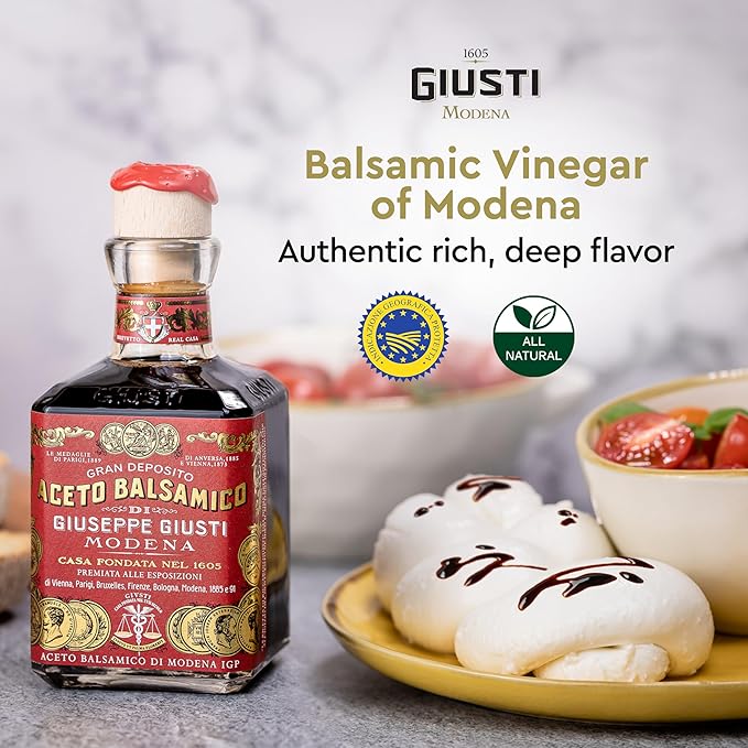 Giuseppe Giusti Balsamic Vinegar of Modena Gift Set ??Gran Deposito Aceto Balsamico di Modena and