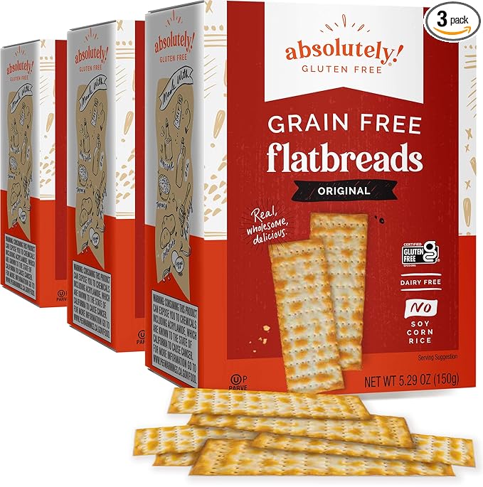 Absolutely Gluten Free Original Flatbread, 5.29-Ounce (3-Pack)