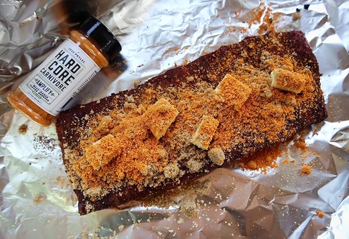 Hardcore Carnivore Amplify - Mega Savory Flavor Dust Seasoning (10.5 oz Shaker) Umami -Packed, All