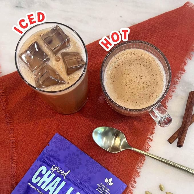 Global Grub Spiced Chai Latte Mix – Crafted with Mindful Ingredients – Effortless Instant Chai