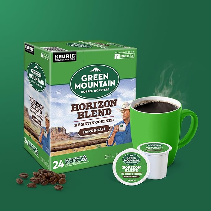 Green Mountain Coffee Roasters® Horizon Blend Coffee by Kevin Costner, Single Serve Keurig® K-Cup®