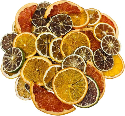 Utama Dehydrated Citrus - Piece Dried Lemon/Lime/Orange/Grapefruit - Cocktail/Food Garnishing