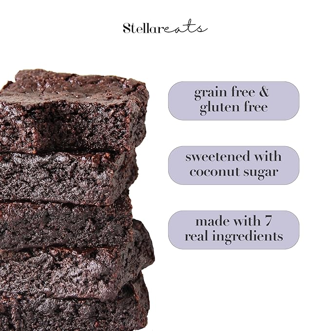 Stellar Eats Grain?멑ree Fudge Brownie Baking Mix | Gluten?멑ree, Dairy?멑ree, Plant?멊ased