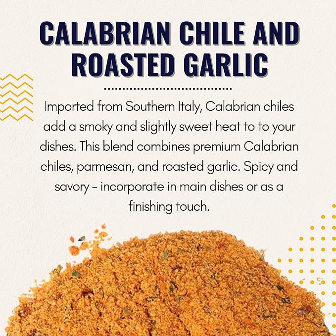 Shawhan Farms Gourmet Parmesan Inspirations Imported Calabrian Chile Roasted Garlic Seasoning