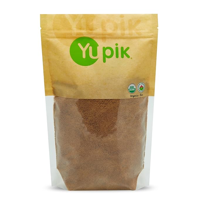 Yupik Organic Coconut Palm Sugar 2.2 lb (35.2 oz), USDA Certified, Non-GMO, Vegan, Gluten-Free
