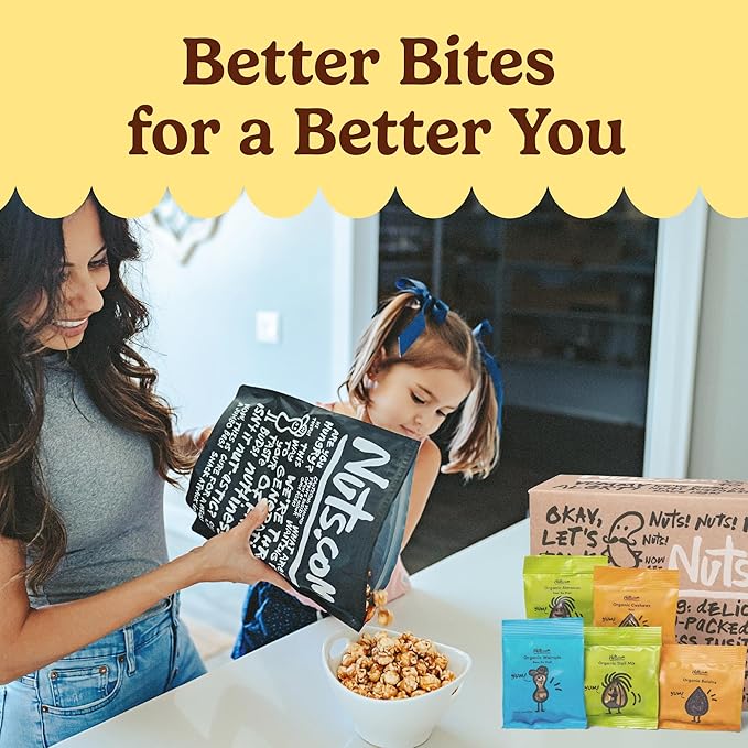 Nuts.com ??Organic Dried Fruit and Nuts Variety Box ??Gourmet Assortment for Summer and Festive