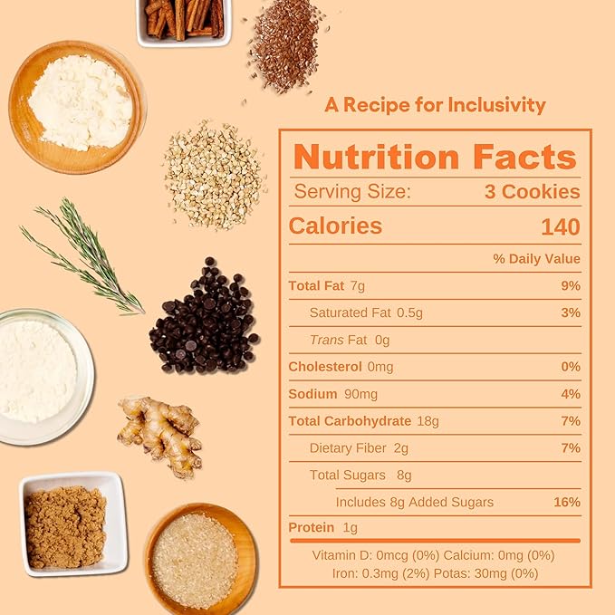 Partake Gluten Free Crunchy Cookies Variety Pack (Chocolate Chip, Ginger Snap, Classic Graham