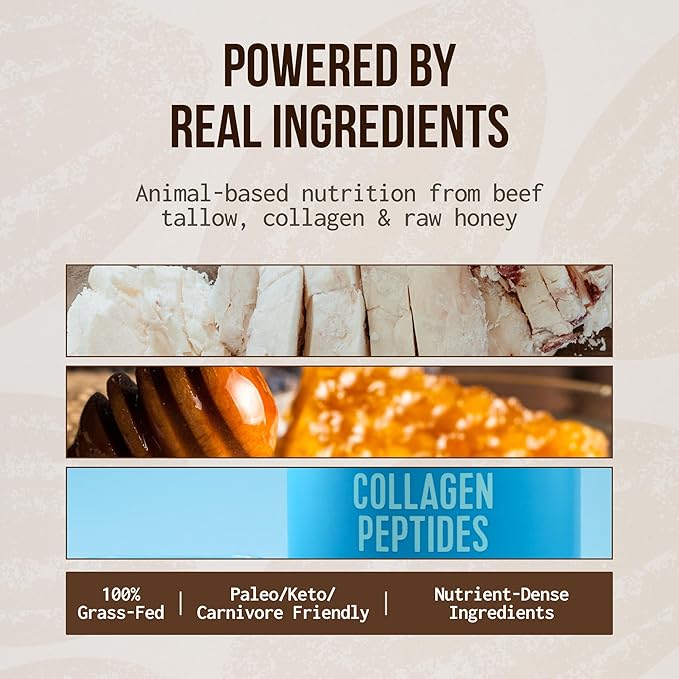 PRIMA ANCESTRAL PROTEIN BAR Grass Fed Protein Bars, 7 Pack ??Animal-Based Protein Bar with Beef