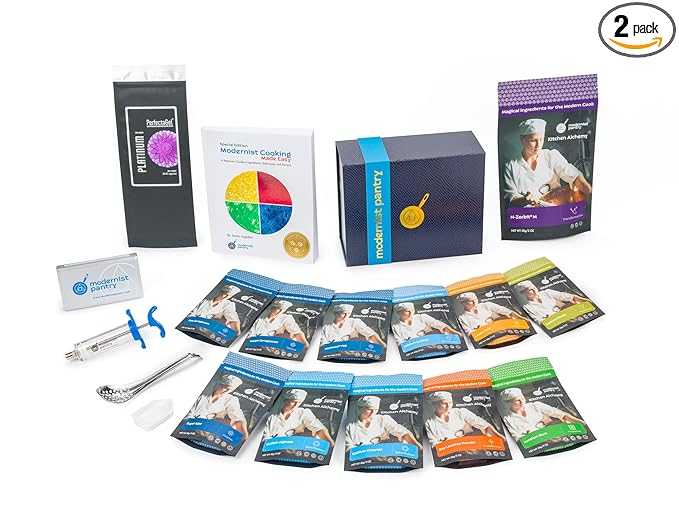 PREMIUM Molecular Gastronomy "Made Easy" Starter Kit ⊘ Non-GMO Gluten-Free OU Kosher Certified