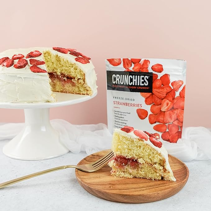 Crunchies Freeze-Dried Fruits, 100% All Natural Crispy Fruit, Non GMO and Kosher, Resealable Freeze