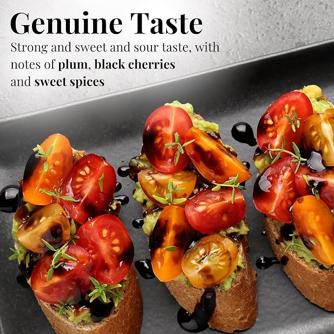 Balsamic Vinegar of Modena 8.45 fl.oz. (250ml), IGP-Certified Dense Balsamic Vinegar with a Bold