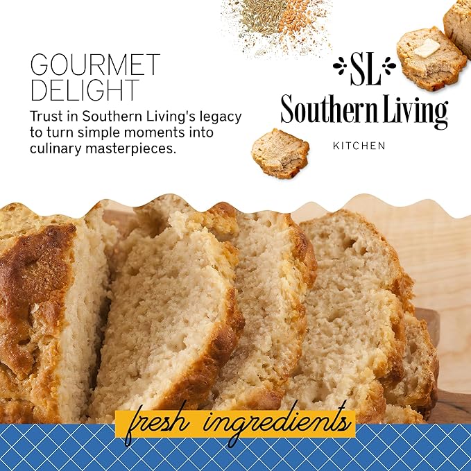 Southern Living Gourmet Beer Bread Mix, Easy-to-Bake Delight, Perfect for Potlucks & Parties