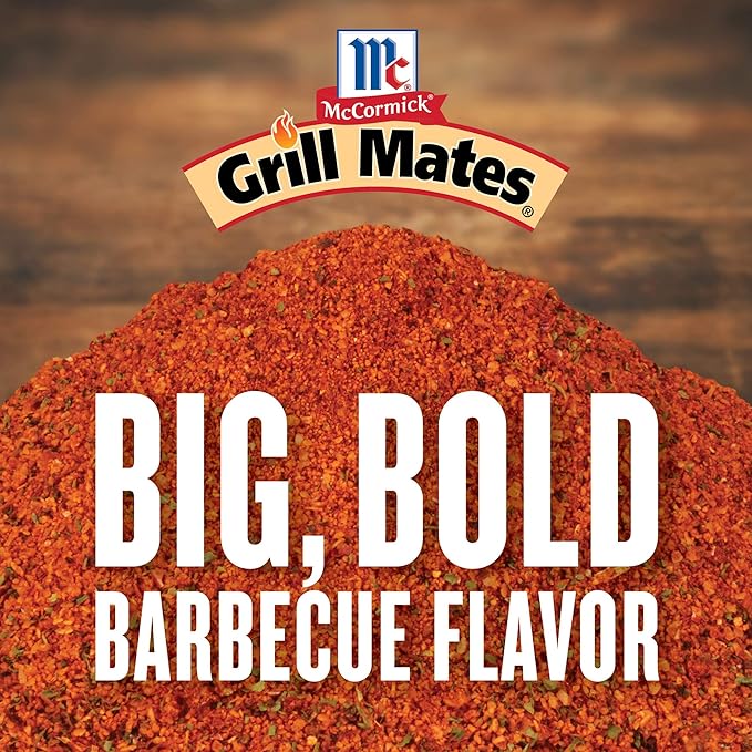 McCormick Grill Mates Barbecue Seasoning, 27 oz - One 27 Ounce Container of Barbecue Rub, Perfect