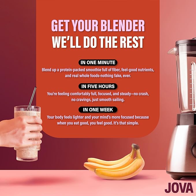 JOVA Smoothie Variety Pack | Nutritious, Delicious & Ready in 1 Minutes | 22g+ Protein