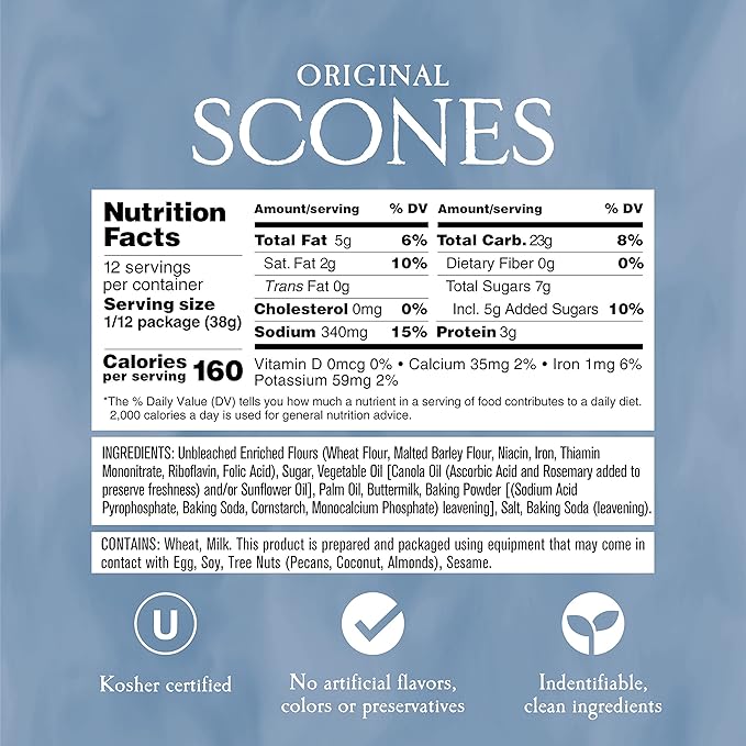 English Scone Mix, Original Flavor by Sticky Fingers Bakeries ??Easy to Make English Scones Fresh