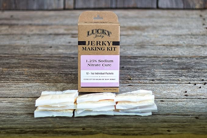 Lucky Jerky Seasoning Cure Kit - Cures 60lbs of Meat