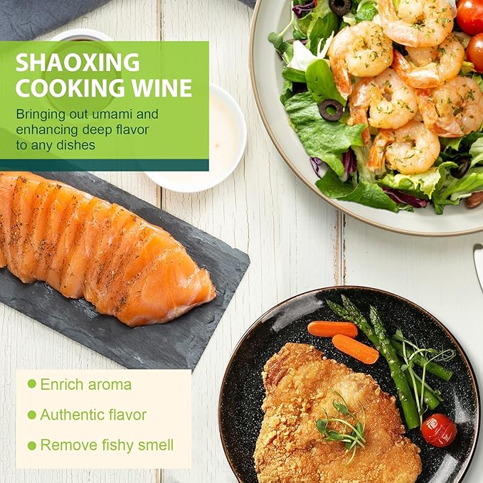 Soeos Shaoxing Wine, Shaoxing Rice Wine, Chinese Cooking Wine, Rice Cooking Wine, Shaoxing Wine