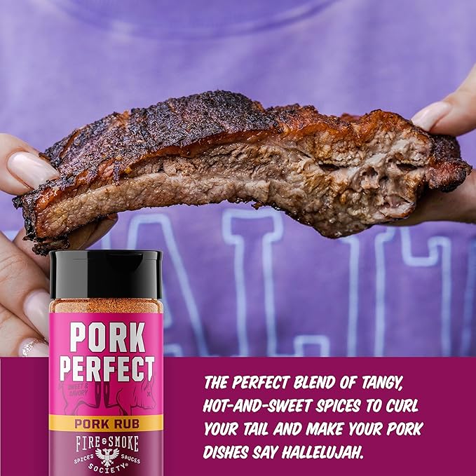 Fire & Smoke Society Flavor Core Variety Pack | BBQ Rubs and BBQ Seasonings for Smoking and