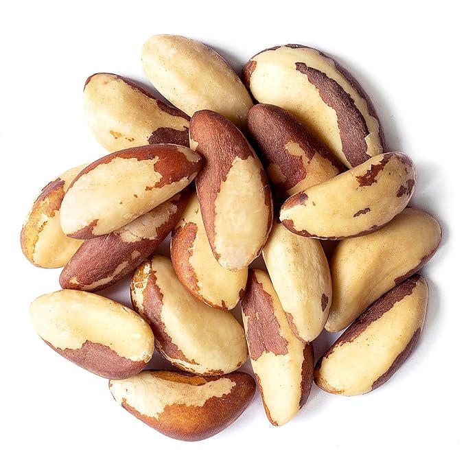 Food to Live - Brazil Nuts, 1 Pound Non-GMO Verified, Raw, Whole, No Shell, Unsalted, Kosher