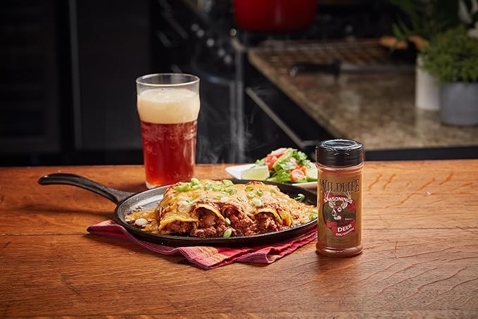 Wildlife Seasonings Deer Chili ??Bold Chili Powder Blend for Wild Game, Beef & Tex-Mex Dishes |