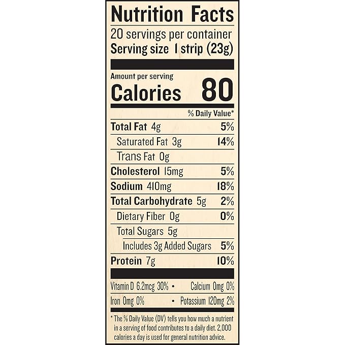 EPIC Smoked Salmon Strips, Wild Caught, Paleo Friendly, 20 ct, 0.8oz Strips