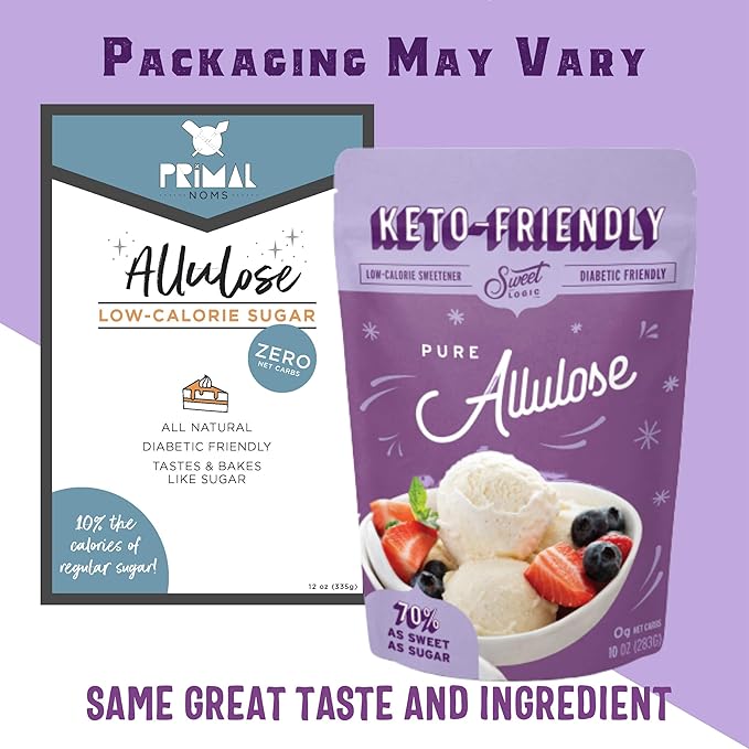 Sweet Logic Keto Baking Mix - Pure Allulose - Gluten-Free - Dairy Free - Diabetic-Friendly All