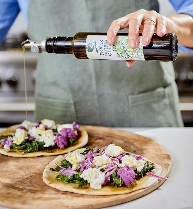 Texas Hill Country Olive Co Spaniard Extra Virgin Olive Oil - Cold Pressed EVOO Gourmet Olive Oil