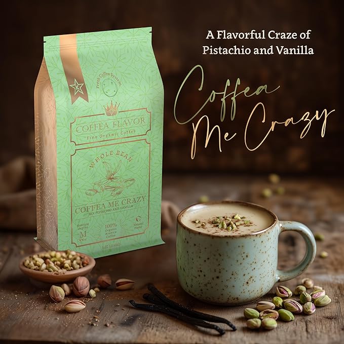 Flavored Ground Coffee ??Organic 100% Arabica, Single Origin, 16oz Bags ??by Coffea Flavor