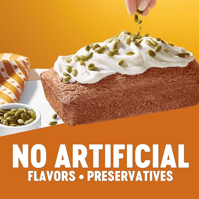 Krusteaz Baking Mix, Pumpkin Spice Quick Bread Mix, Made with Real Pumpkin & No Artificial Flavors