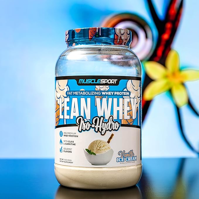 Musclesport Lean Whey Revolution??Protein Powder - Whey Protein Isolate - Low Calorie, Low Carb