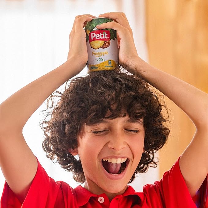 Petit Pineapple Nectar, 330 ml Cans (Pack of 24) ??Refreshing Tropical Fruit Juice Beverage