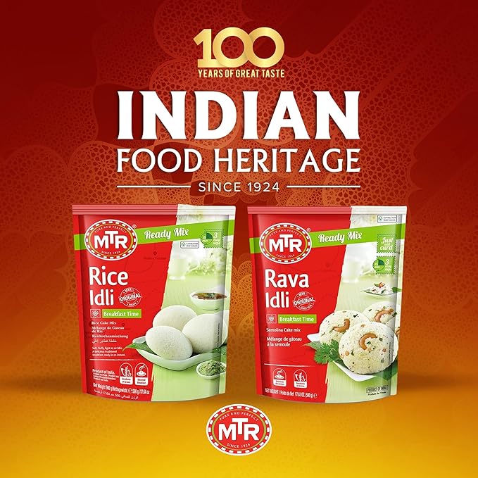 MTR Instant Assorted Mix - Ready to Cook Authentic Indian Breakfast, Lunch, Dinner or Snack Meal