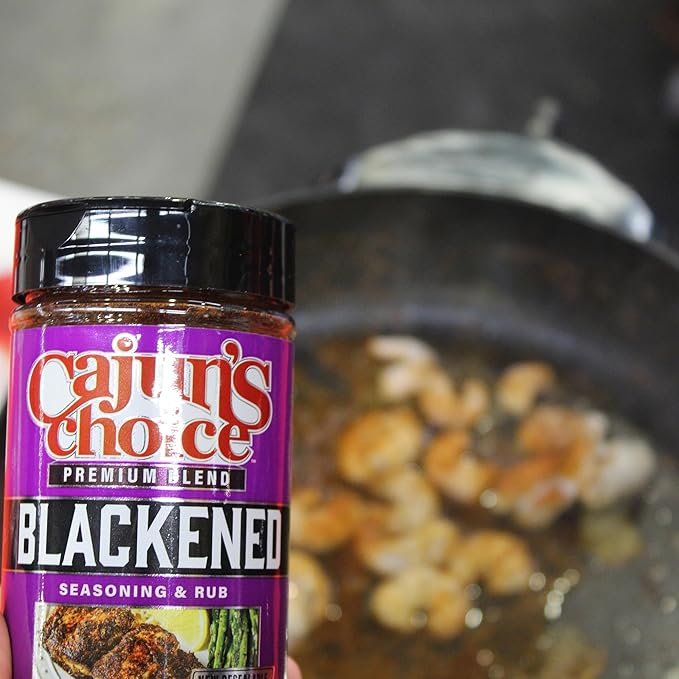Cajun Choice Blackened Seasoning 6.5 OZ (Pack of 3) - Use for Grilling or Cooking Fish, Chicken