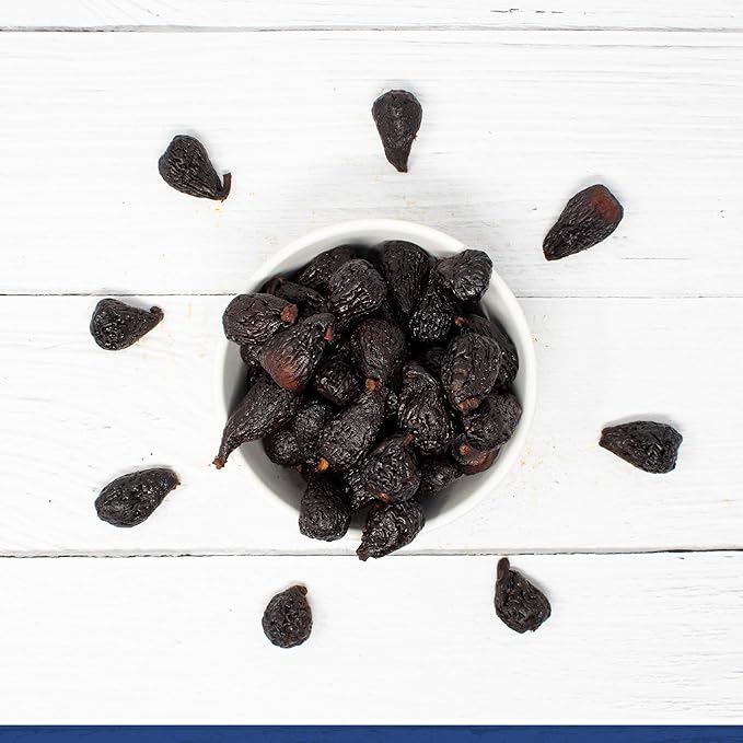Traina Home Grown California Dried Whole Black Mission Figs - Healthy, No Added Sugar, Non GMO