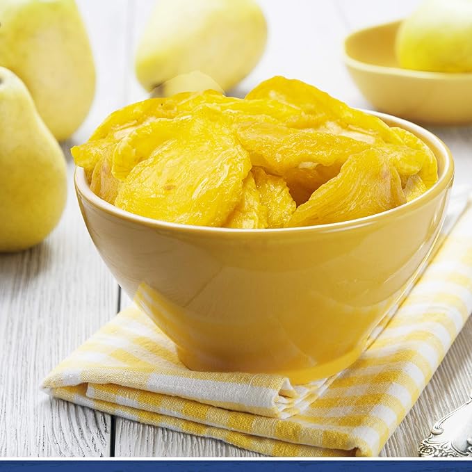 Traina Home Grown Extra Fancy Dried Pear Halves - SEASONAL/LIMITED -Healthy, No Added Sugar, Non