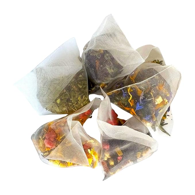 Pure And Easy Tea, Ascent Premium Tea Sampler, 15-Count Variety with 5 Caffeinated Flavors, Natural