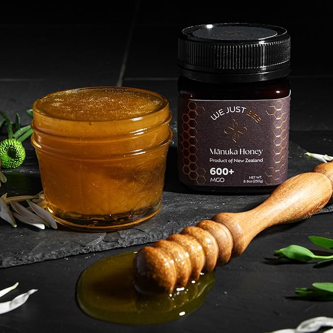 Raw Manuka Honey MGO 600+ | Premium New Zealand Honey – Supports Wellness with Natural Properties |