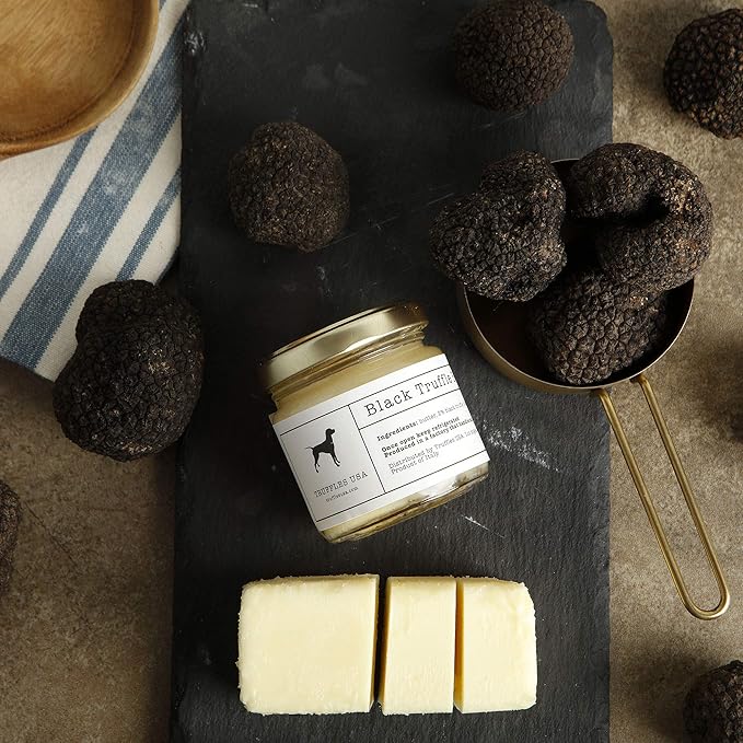 TRUFFLES USA Black Truffle Butter 2.82 oz Jar - Imported from Italy ??Unique Gourmet Recipe Made