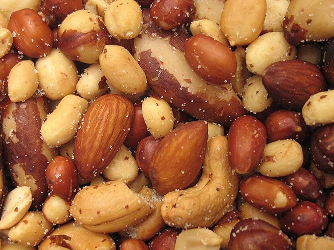 Yupik Salted Mix Nuts, 2.2 lb (35.2 oz), A Blend of Peanuts, Almonds, Hazelnuts, Brazil Nuts &