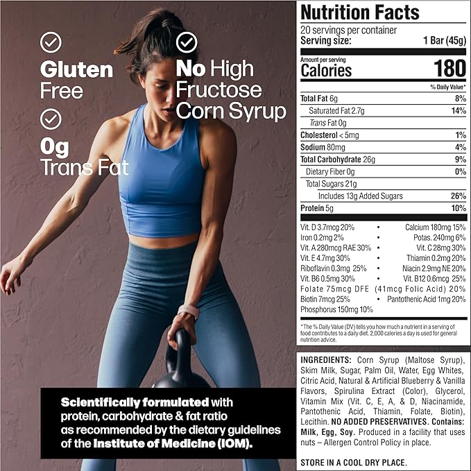 Braven Bar Variety Pack Energy Bars (1.59 oz, Pack of 10) ??Energy Chews with 5g Protein