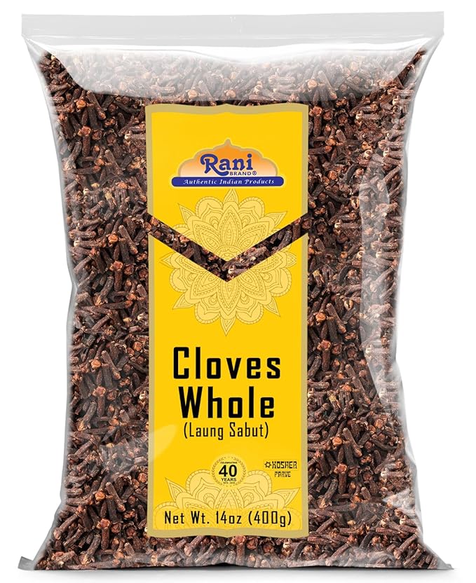 Rani Cloves Whole (Laung) 14oz (400g) Great for Food, Tea, Pomander Balls and Potpourri, Hand