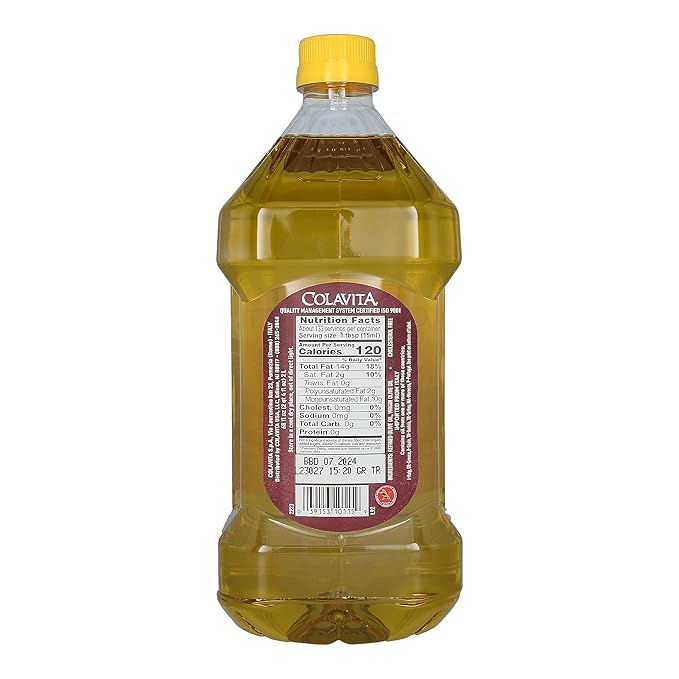 Colavita Olive Oil 2Lt (68Fl Oz) Plastic Jug