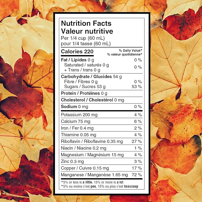 Biodélices 100% Pure Organic Maple Syrup - Premium Grade A - Quebec's Finest in Elegant Maple Leaf