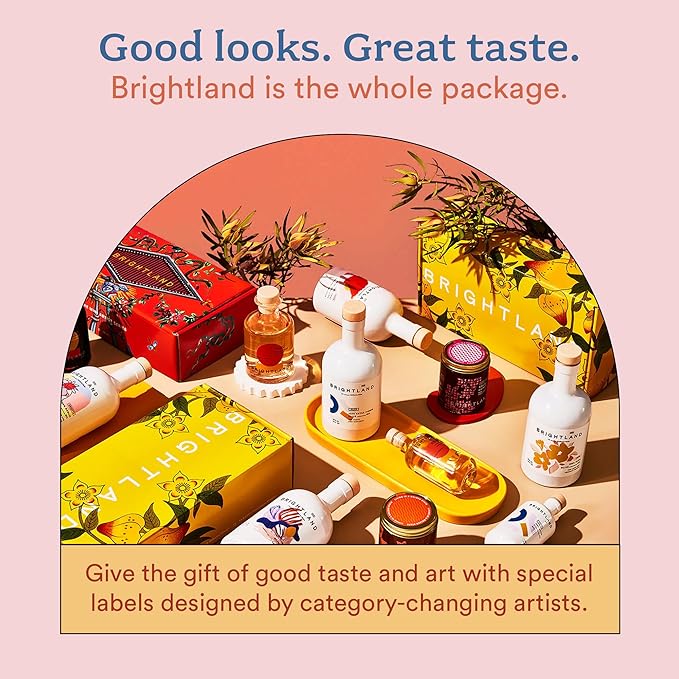 Brightland Infused Olive Oils, The Artist Capsule - Cold-Pressed Made with Early-Harvest Frantoio