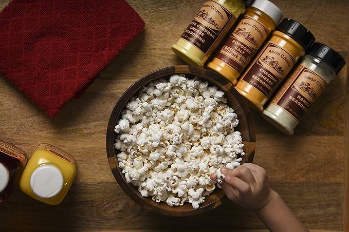 Amish Country Popcorn | 2-2 Lb Bags - Ladyfinger Kernels | Old Fashioned, Non-GMO and Gluten Free